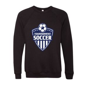 Unisex Sponge Fleece Raglan Crewneck Sweatshirt Thumbnail