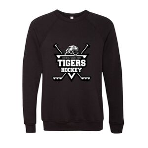 Unisex Sponge Fleece Raglan Crewneck Sweatshirt Thumbnail