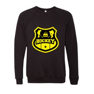 Unisex Sponge Fleece Raglan Crewneck Sweatshirt Thumbnail
