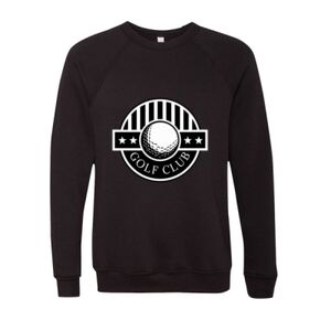 Unisex Sponge Fleece Raglan Crewneck Sweatshirt Thumbnail