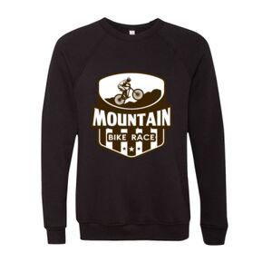 Unisex Sponge Fleece Raglan Crewneck Sweatshirt Thumbnail