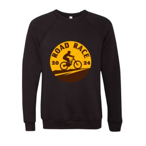 Unisex Sponge Fleece Raglan Crewneck Sweatshirt Thumbnail
