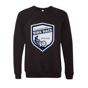 Unisex Sponge Fleece Raglan Crewneck Sweatshirt Thumbnail
