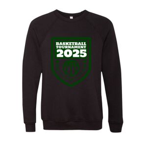 Unisex Sponge Fleece Raglan Crewneck Sweatshirt Thumbnail