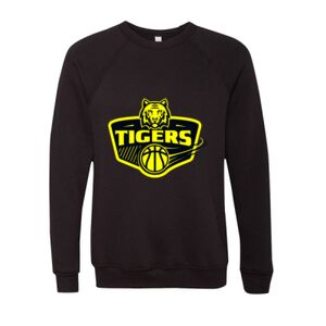 Unisex Sponge Fleece Raglan Crewneck Sweatshirt Thumbnail
