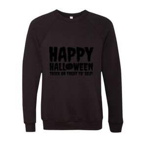 Unisex Sponge Fleece Raglan Crewneck Sweatshirt Thumbnail
