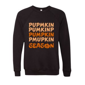 Unisex Sponge Fleece Raglan Crewneck Sweatshirt Thumbnail