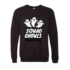 Unisex Sponge Fleece Raglan Crewneck Sweatshirt Thumbnail