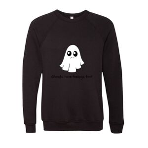 Unisex Sponge Fleece Raglan Crewneck Sweatshirt Thumbnail