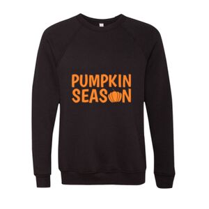 Unisex Sponge Fleece Raglan Crewneck Sweatshirt Thumbnail