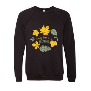 Unisex Sponge Fleece Raglan Crewneck Sweatshirt Thumbnail