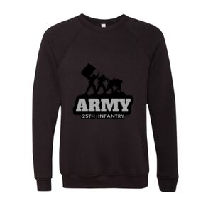 Unisex Sponge Fleece Raglan Crewneck Sweatshirt Thumbnail