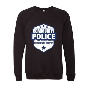 Unisex Sponge Fleece Raglan Crewneck Sweatshirt Thumbnail