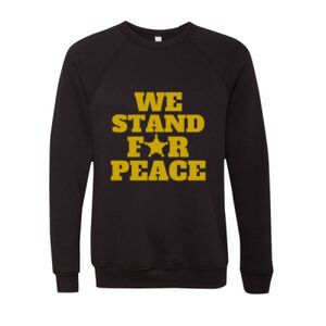 Unisex Sponge Fleece Raglan Crewneck Sweatshirt Thumbnail