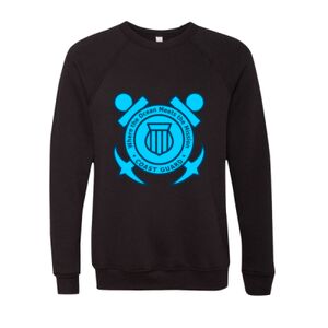 Unisex Sponge Fleece Raglan Crewneck Sweatshirt Thumbnail