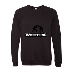 Unisex Sponge Fleece Raglan Crewneck Sweatshirt Thumbnail