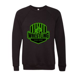 Unisex Sponge Fleece Raglan Crewneck Sweatshirt Thumbnail