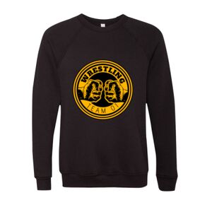 Unisex Sponge Fleece Raglan Crewneck Sweatshirt Thumbnail