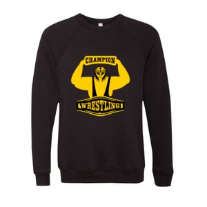 Unisex Sponge Fleece Raglan Crewneck Sweatshirt Thumbnail