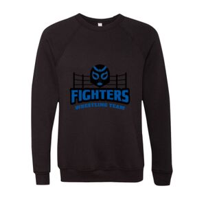 Unisex Sponge Fleece Raglan Crewneck Sweatshirt Thumbnail