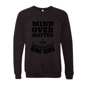 Unisex Sponge Fleece Raglan Crewneck Sweatshirt Thumbnail