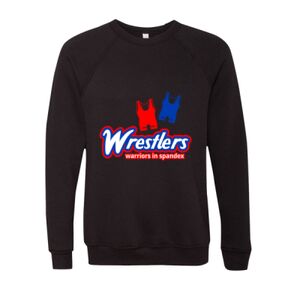 Unisex Sponge Fleece Raglan Crewneck Sweatshirt Thumbnail