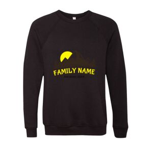 Unisex Sponge Fleece Raglan Crewneck Sweatshirt Thumbnail