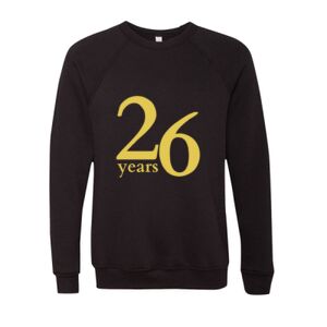 Unisex Sponge Fleece Raglan Crewneck Sweatshirt Thumbnail