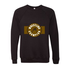 Unisex Sponge Fleece Raglan Crewneck Sweatshirt Thumbnail
