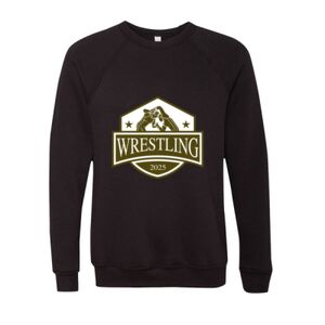 Unisex Sponge Fleece Raglan Crewneck Sweatshirt Thumbnail