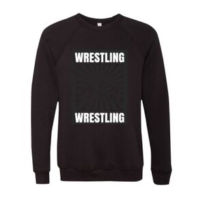 Unisex Sponge Fleece Raglan Crewneck Sweatshirt Thumbnail