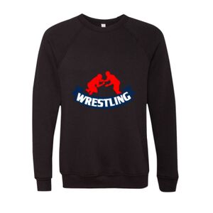 Unisex Sponge Fleece Raglan Crewneck Sweatshirt Thumbnail
