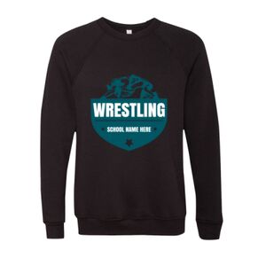 Unisex Sponge Fleece Raglan Crewneck Sweatshirt Thumbnail