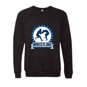 Unisex Sponge Fleece Raglan Crewneck Sweatshirt Thumbnail