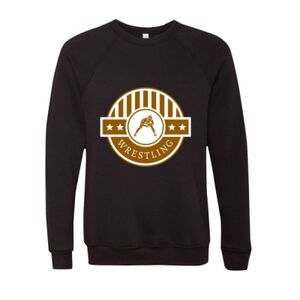 Unisex Sponge Fleece Raglan Crewneck Sweatshirt Thumbnail