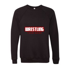 Unisex Sponge Fleece Raglan Crewneck Sweatshirt Thumbnail
