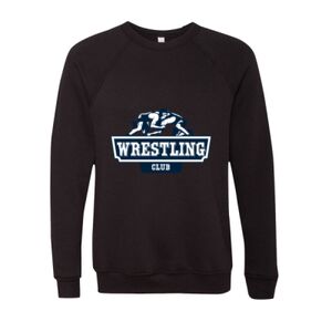 Unisex Sponge Fleece Raglan Crewneck Sweatshirt Thumbnail