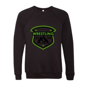 Unisex Sponge Fleece Raglan Crewneck Sweatshirt Thumbnail