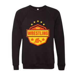 Unisex Sponge Fleece Raglan Crewneck Sweatshirt Thumbnail