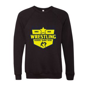 Unisex Sponge Fleece Raglan Crewneck Sweatshirt Thumbnail