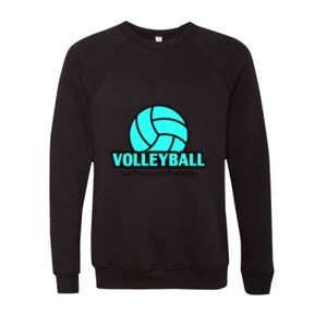 Unisex Sponge Fleece Raglan Crewneck Sweatshirt Thumbnail
