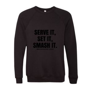 Unisex Sponge Fleece Raglan Crewneck Sweatshirt Thumbnail