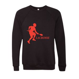 Unisex Sponge Fleece Raglan Crewneck Sweatshirt Thumbnail