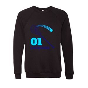 Unisex Sponge Fleece Raglan Crewneck Sweatshirt Thumbnail