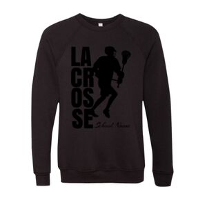 Unisex Sponge Fleece Raglan Crewneck Sweatshirt Thumbnail