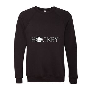 Unisex Sponge Fleece Raglan Crewneck Sweatshirt Thumbnail