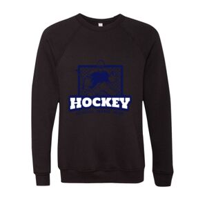 Unisex Sponge Fleece Raglan Crewneck Sweatshirt Thumbnail