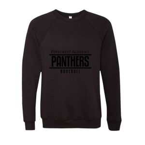 Unisex Sponge Fleece Raglan Crewneck Sweatshirt Thumbnail