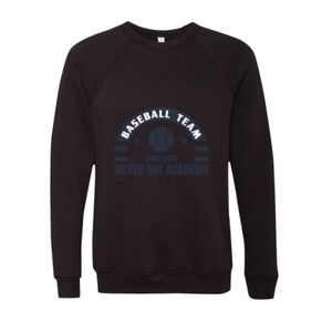 Unisex Sponge Fleece Raglan Crewneck Sweatshirt Thumbnail