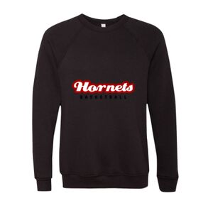 Unisex Sponge Fleece Raglan Crewneck Sweatshirt Thumbnail